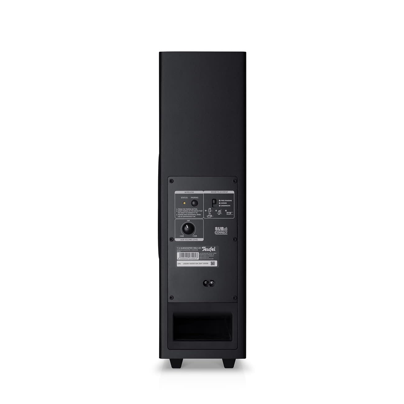 Teufel CINEBAR 11 Soundbar 4.1 Set, mit kabellosen Rear-Speakern, Dolby Audio, 4K-Pass-Through, Schwarz