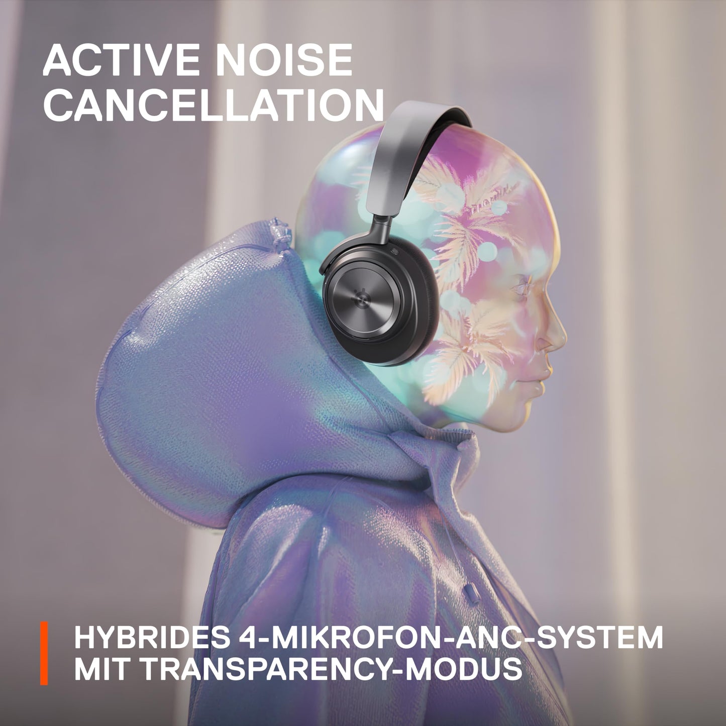 SteelSeries Arctis Nova Pro Wireless Gaming-Headset, mit ANC & Infinity Power System, Multi-Plattform